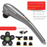 220V Massage stick shoulder waist leg whole body multifunctional dolphin massager handheld beating instrument electric