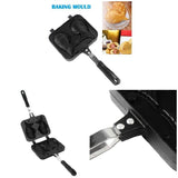 Kitchen Fish Shaped Hot Dessert Cake Maker Japanese Pancake Double Fry Pan Waffle Molds Tools