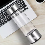 Hydrogen-Rich Cup Electric Hydrogen Rich Water Generator Bottle Titanium Quality Filter Portable Antioxidant Lonizer Maker