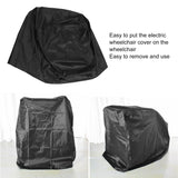 Wheelchair Waterproof Oxford Cloth Elastic Shrinkage Bottom Rain Protection Mobility Scooter Dust Cover