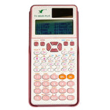 Scientific Calculators Math Calculator with 417 Function HD Dot Matrix Display 96*31) Dual Power Supply Ideal for School Office