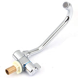 Foldable Faucet Rotating Single Handle Deck/Wall Mounted RV Kitchen Tap Copper Cold Water