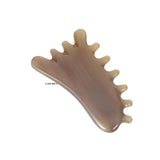 Natural Horn Scraping Gua Sha Massage Board Facial Eye Lifting Wrinkle Removal Acupuncture Spa Beauty Care Tool