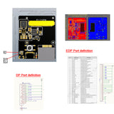DP To Driver Board EDP Signal Adapter 30pin 40pin 2K 4K 2lan 4lan Computer PC LCD LED Display Screen W PD/QC Protocol CABLE