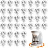 36 Pcs Self Adhesive Caster Wheels Appliance Rollers for Kitchen 360?? Swivel Universal Wheel