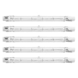5 Pack R7S 118mm 300W 230V,R7S Halogen Linear Light Bulb