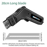 Electric Hot Knife Rope Fabric Cutting Tool Cutter 300W Heat Sealer forSponge Cloth Board Webbing Continuous Working
