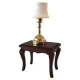 1/12 Miniature Dollhouse Table With Light- LED Mini Lamp For Dolls House Furniture Decor