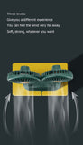 Portable Mini USB Fan, Silent, Handheld, Double Head, Air Coog, Office, Car, Home, Room, Table Fans, Creative, 4.5"