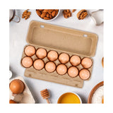 20PCS Cardboard Blank Paper One Dozen Cartons Container Empty Tray Pulp Egg Holder