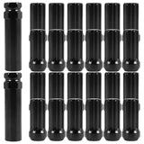 Spline Drive Awl Cone Lug Nuts 2Inch Long Black