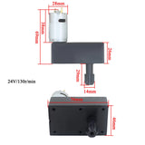 electric motor DC24V 130RPM/min for coffee beverage hine