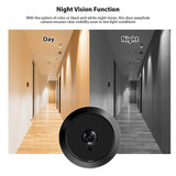 3.97-inch Apartment Peephole Viewer - 2MP LCD Digital, 120 Degree, Color Infrared Camera, 1080P Door Monitor