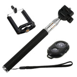 Sports Photography Phone Holder Extendable Selfie Stick and Remote Control for iPhone Samsung Xiaomi Action Camera Stand