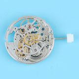 Golden Skeleton 2824 Movement Three-Pin No Calendar Watch Accessories B