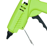 100W Hot Glue-Gun Plastic With 10 Pcs Hot Glue Sticks (0.43 X 5.9 Inch) Dual Power High Temp Melt Glue-Gun Kit