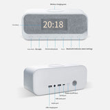 Stay On Time Desktop Alarm Clock And Bluetooth Speaker In One Radio Multifunctional Gift
