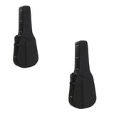 Gig Bag Protection Water Resistent Portable with Handle Acoustic Carrying Hard Box Electric Guitar Case