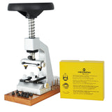 5700 Wood Table Watch Back Open Close Bench Wristwatch With 6 Opener Dies for Watches Watchmakers Tools 65mm