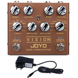 Joyo R-09 Vision Multi-Effect Guitar Effect Pedal Nine Effects Dual Channel Tap Tempo Mini Effect True Bypass Pedal De Guitarra