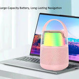 Y1 Portable Bluetooth Speaker Wireless Microphone Karaoke Sound TF Card Music Player Gift Singing KTV Audio Outdoor New Children