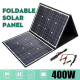 18V 400W Solar Panel USB Output Monocrystalel Waterproof Solars Cells Folding Package with 10/20/30/40/50A/60A Controller