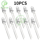 5mm Led Diode Kit White Red Green Blue Yellow Orange 2V 3V Bulb Light Emitting Assortment Set Diy Arduino Pcb Circuit
