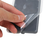 2pcs Silicone Soft Patch for Instrument Gray 7 x 11cm Reusable Physiotherapy Electrode Pad