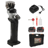 Sheep Shears Black 200W Motor 6 Speed Maximum 2600RPM 4000mAh Alloy Blade Carpet Trimmer for Home Farm 100240V EU Plug