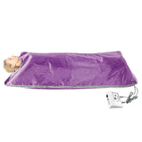 Far Infrared Sauna Heating Blanket Detoxification Body Slimming Blanket Purple