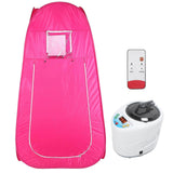 120x120x210cm Sauna Tent Adjustable Temperature 2L Sauna Steam Machine for Home220V UK Plug
