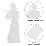 2pcs Miniature Ancient Chinese Figures Statues Crafts Micro Landscapes Figurine Office Decor Miniature Ancient Chinese Figure Statues