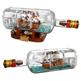 Creative Bottle Boats Building Kits, Model Boats, Collectible Display Sets, and Adult Toys