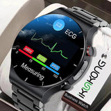 2024 Ecg+Ppg Smart Watch Men Blood Pressure Heart Rate Watches Ip68 Waterproof Fitness Tracker Smart