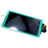 2-in-1 Replacement LCD Display & Touch Screen Assembly Switch Lite Fitted Screen Replacement Kit Cyan-Blue