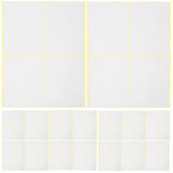 120pcs Convenient Blank Stickers Labels Travel Size Bottles Multi-use Labels Sticker Labels Write Stickers to Write On Sticky Labels