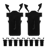 24pcs Universal Push Button Latch For Trash Can Replacement Clips Trash Can Lid Lock Easy To Install Press Buttons Trash Can Supplies