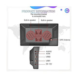 7inch Android 12 2g+32g Car Radio Video Player Wireless Carplay Screen And And