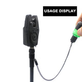 4pcs Carp Fishing Accessories Tools Alarm Magnetic Connector Quick Change Connector for  Alarms Bobbin Chains Swinger Tackle