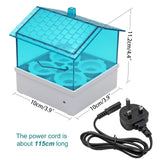 4pcs Incubator for Eggs Fully Automatic Turning Brooder Chicken Quail Egg Incubators 98%Hatching Rate Mini Egg Incubator Machine