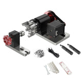 Metal Jaw Engraving Machine Rotary Module Kit 360 Degree Rotating 4th Speed Adjustment Rotary Module