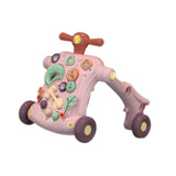 (red) Baby Push Walking Toy Gift Music Toy for Infants 12~18 Months Boys and Girls red