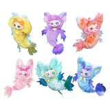 6Pcs Plush Figure Toy DIY Deep Sea Stars Series for Girls Adults Children