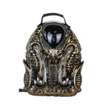 (Gold) Men's Backpack Unique Lightweight Casual Daypack for Street Outdoor Shopping Gold