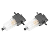 2025 Latest Model 2PCs Vehicle 6mm Oil Water Separator Element Removable Filter