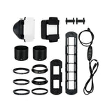 35mm Negative Film Digitizing Adapter Set with LED Light for Scanner Copying Film to Digital Converter Kit
