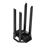 WiFi 7 BE6500 USB Adapter 2.4G/5.8G/6G USB 3.0 WIFI High Gain 4 Antenna Network Card for PC/Laptop Win10/11