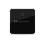 Zigbee Smart Fan Light Switch 1 Gang Touch Control with Slider Control Fan Speed Neutral Required Work with Tuya APP A
