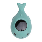 Whale Bath Temperature Tester Digital Waterproof Lovely Infant Bath Temperature Monitor for Washroom Green