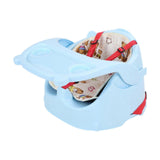 (Blue) Booster Seat Portable Baby Feeding Seat Chair Baby Feeding Booster for Chair Pink